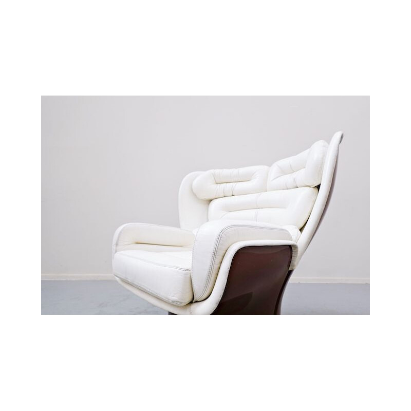 Vintage Swivel lounge chair by Joe Colombo 1963s