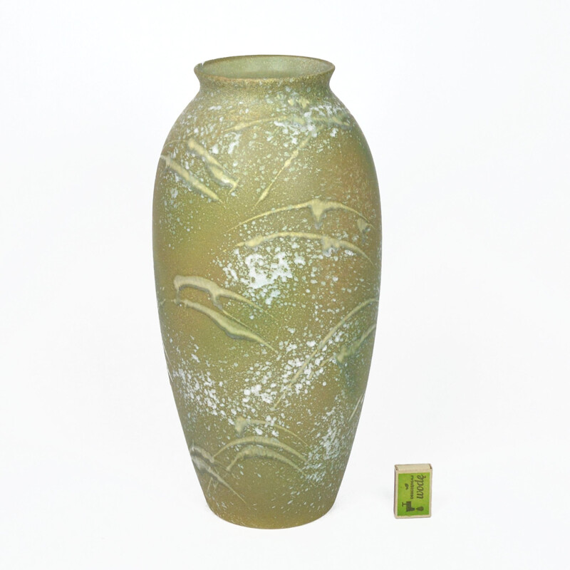 Grand vase vintage de Samira 57045 Scheurich, Allemagne 1980