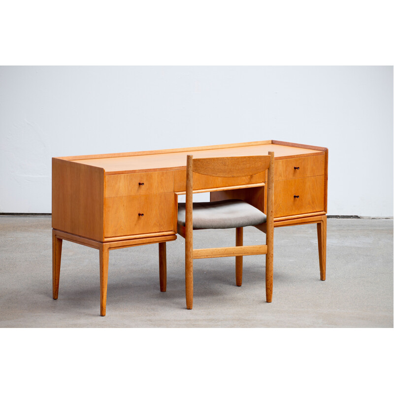 Vintage teak desk, Scandinavian 1960s