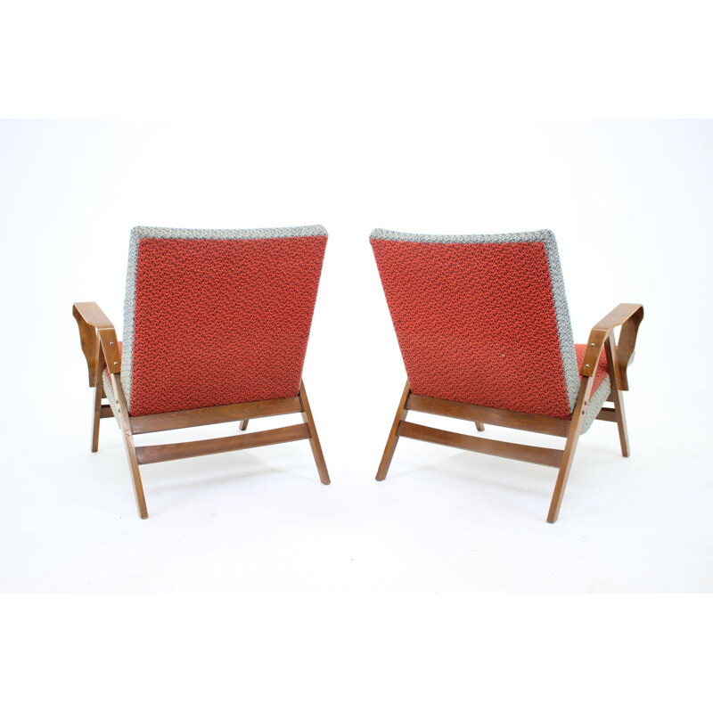 Pair of vintage Tatra Armchairs, Czechoslovakia 1960s