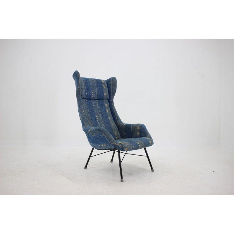 Vintage Arm Chair Miroslav Navratil, Czechoslovakia 1960