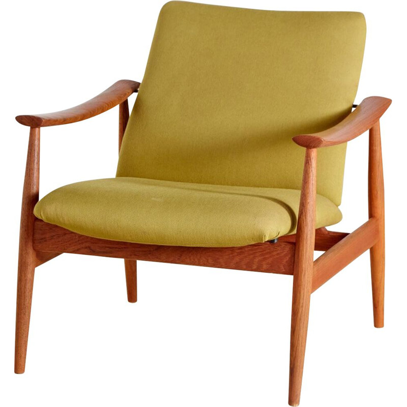 Vintage Model 138 Teak Armchair by Finn Juhl, Scandinavian 1960s