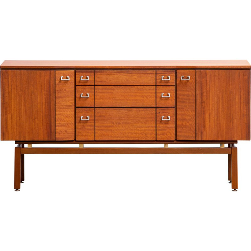 Enfilade vintage en teck, Scandinave 1960