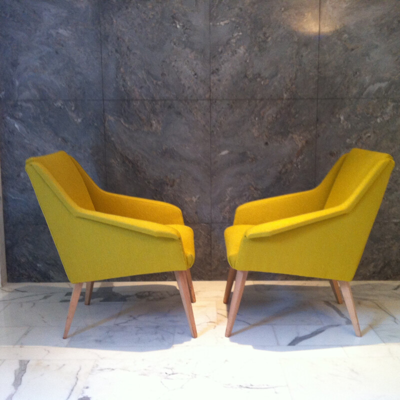 Pair of armchairs Soviets "Shells" - 1960s