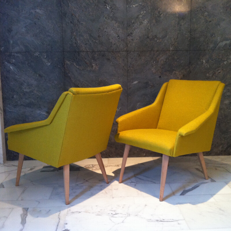 Pair of armchairs Soviets "Shells" - 1960s