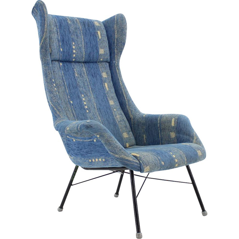 Vintage Arm Chair Miroslav Navratil, Czechoslovakia 1960