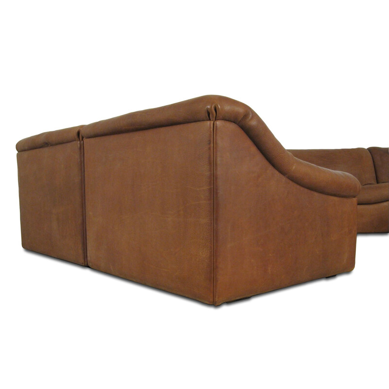 Vintage Sede DS-46 divano componibile a collo di toro 1970