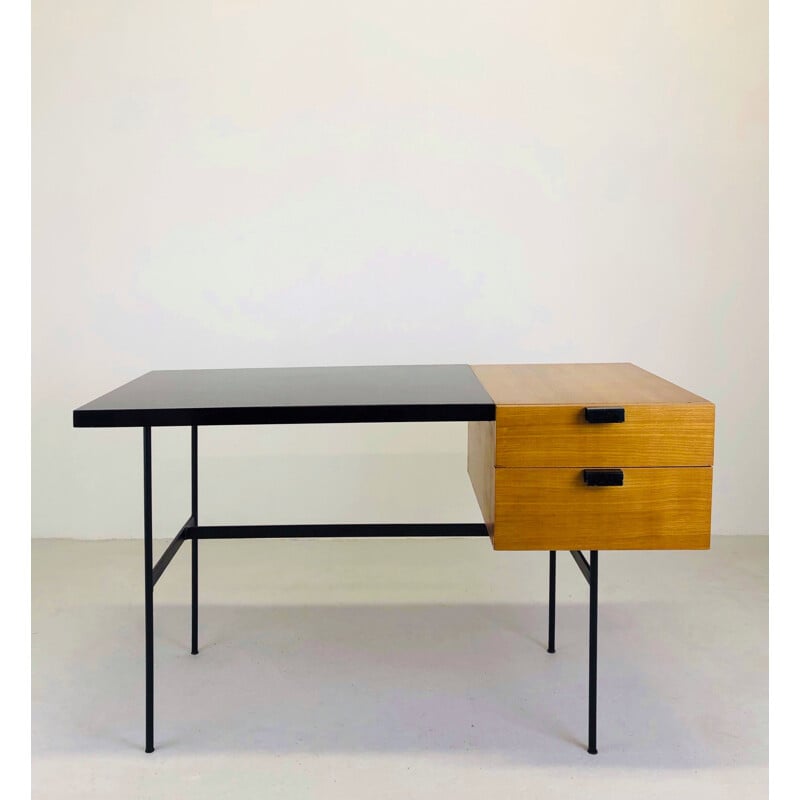 Vintage desk CM141 by Pierre Paulin for Thonet 1954s