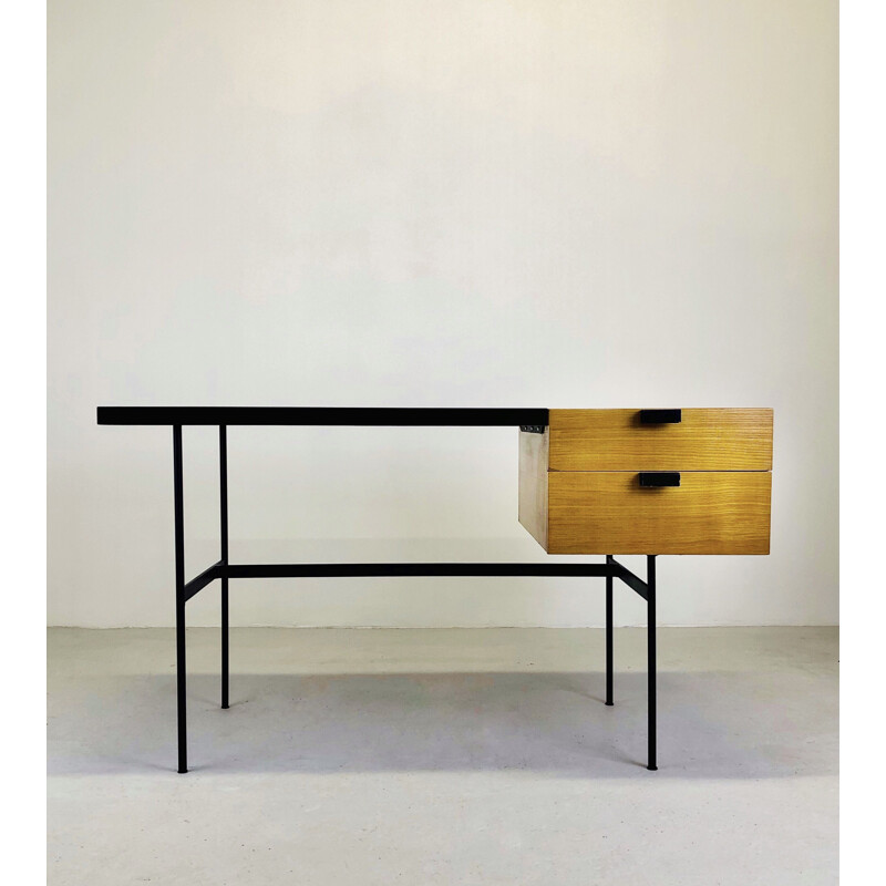 Vintage desk CM141 by Pierre Paulin for Thonet 1954s