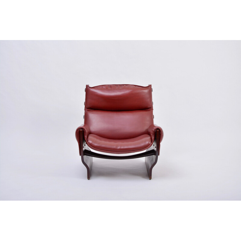 Sillón moderno vintage P110 "Canadá" de Osvaldo Borsani para Tecno 1965