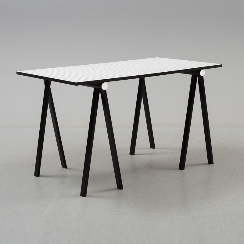 Vintage table 'quaderna' by Rodney Kinsman for Bieffeplast Italy 1970