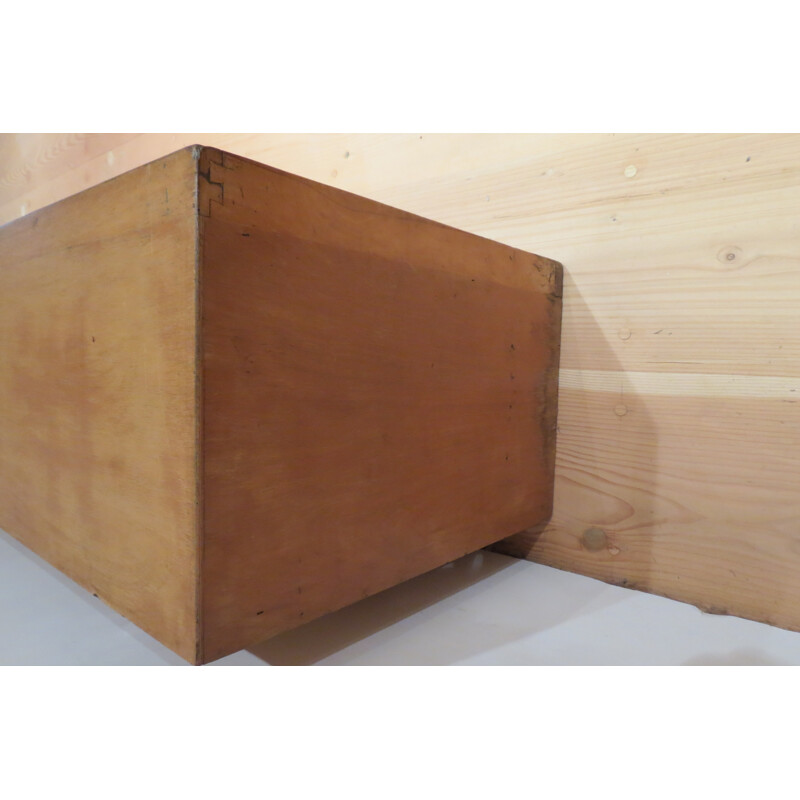 Pair of Esavian chest of drawers in wood, James LEONARD - 1950s