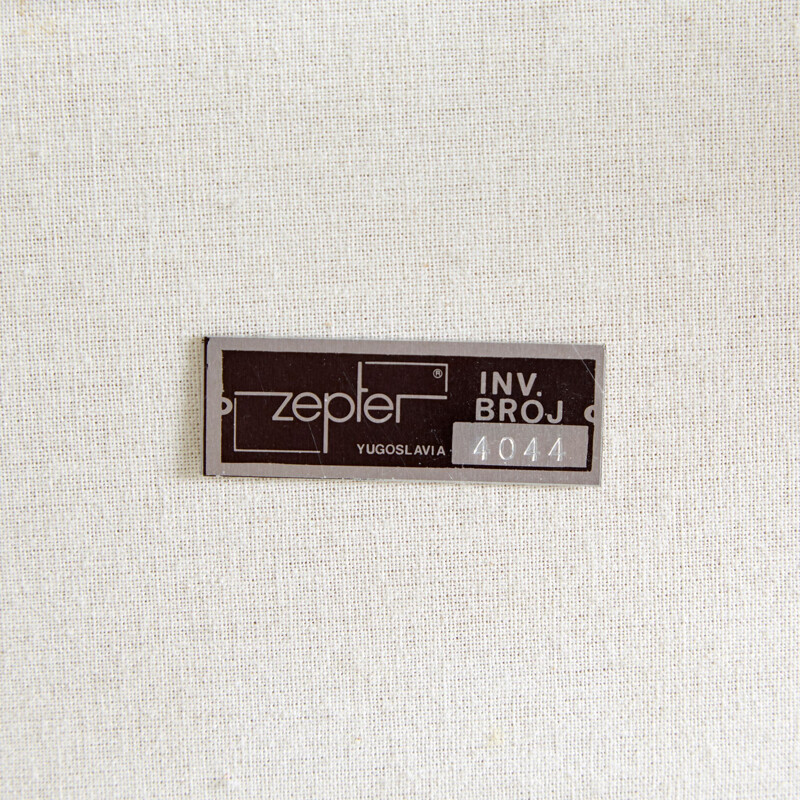 Fauteuil vintage en métal de Zepter 1970