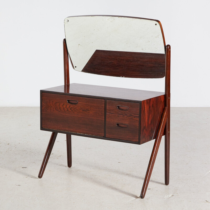 Vintage Rosewood Dressing Table, Danish 1960s