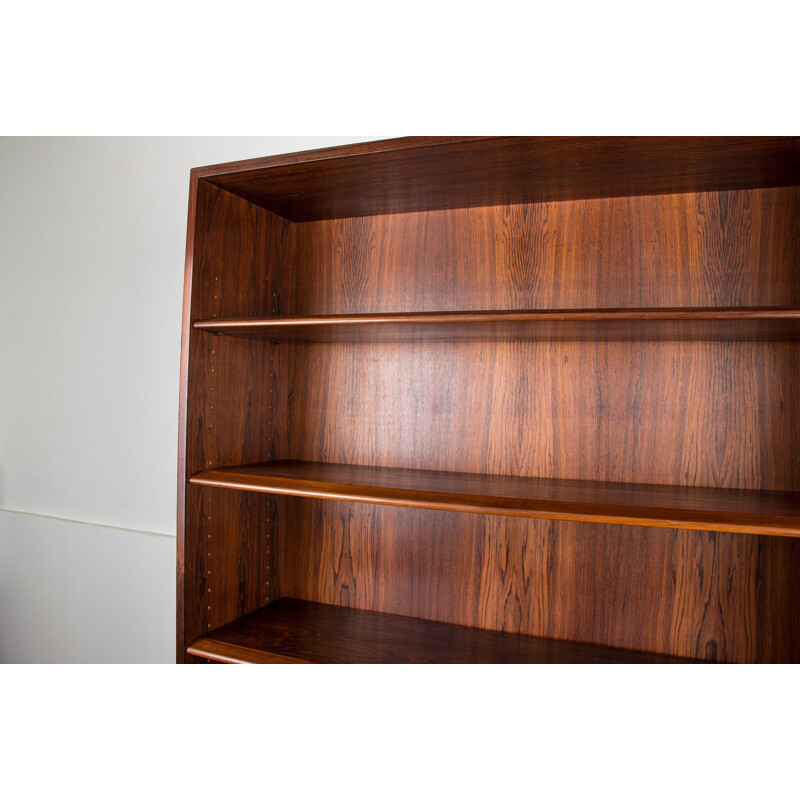 Large vintage Rio rosewood shelving unit by Borge Mogensen for Soborg Mobelfabrik, Danish 1960s