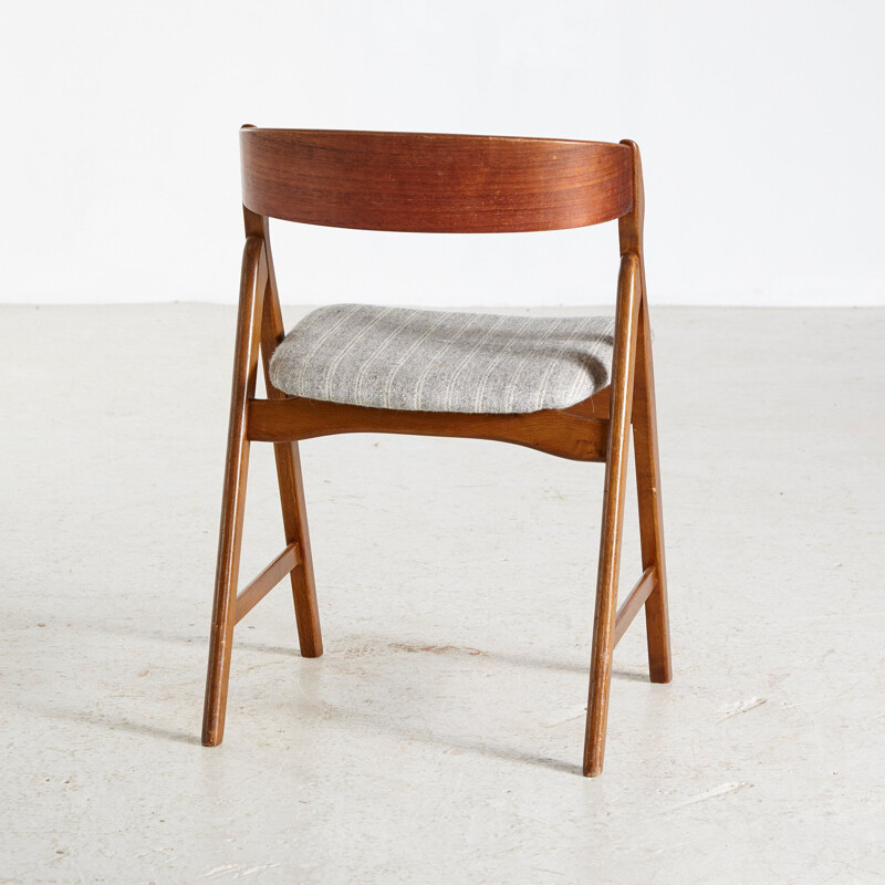 Chaise vintage Model 71 par Henning Kjærnulf pour Boltings Stolefabrik, Danemark 1960