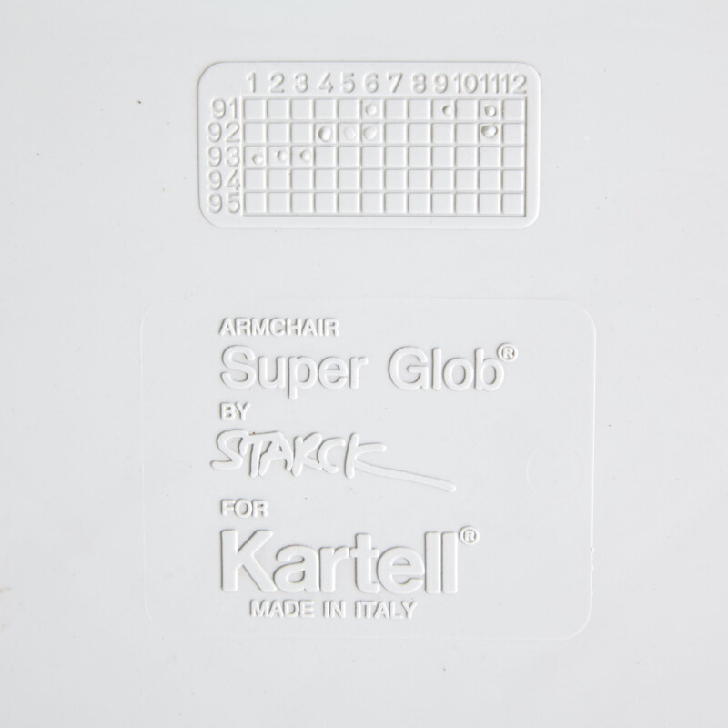 Vintage Super Glob Chair by Philippe Starck for Kartell 1990s