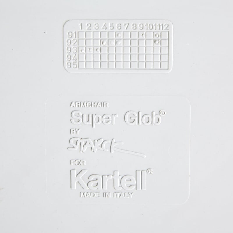 Vintage Super Glob Chair by Philippe Starck for Kartell 1990s