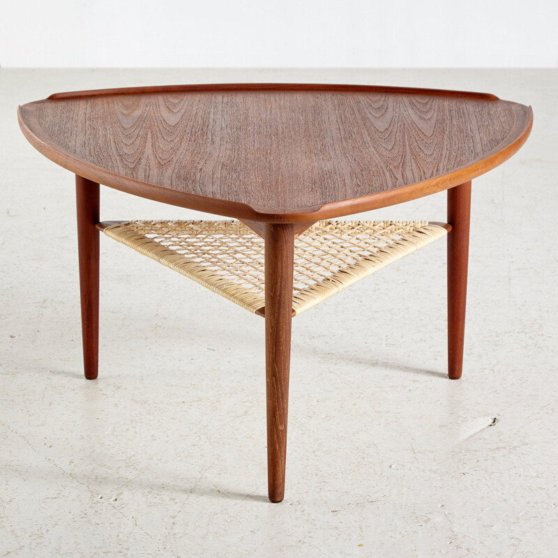 Vintage Coffee Table by Johannes Andersen for CFC Silkeborg, Danish 1960s
