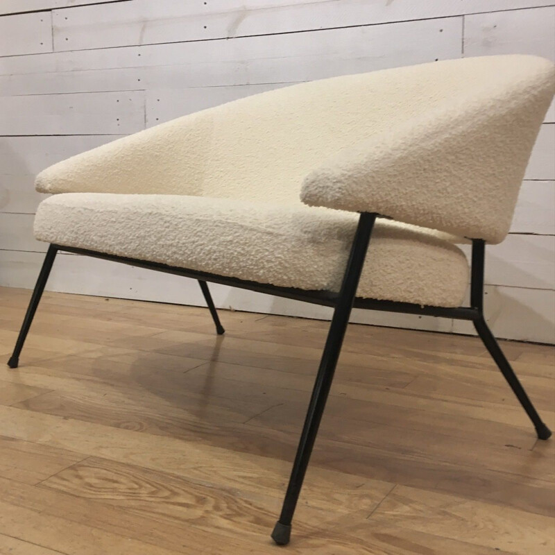 Vintage 2-seater sofa by Cabrol Maurice for Malita, France 1960s