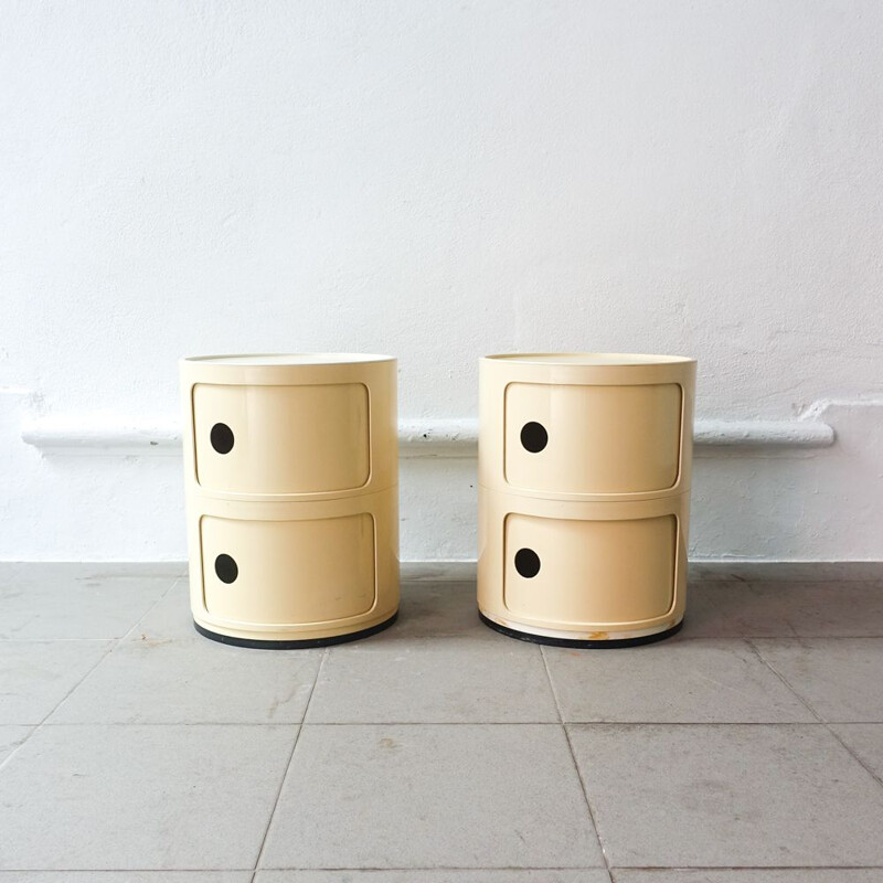 Pair of vintage Bedside Tables by Marinha Grande, Portugal 1970s