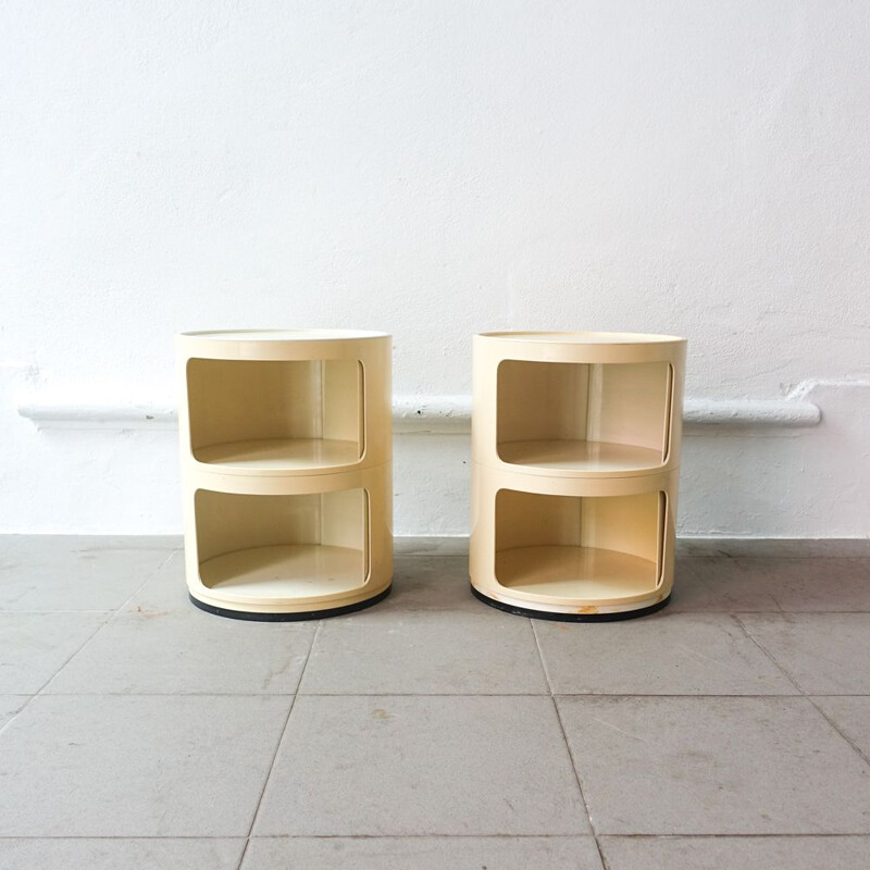 Pair of vintage Bedside Tables by Marinha Grande, Portugal 1970s