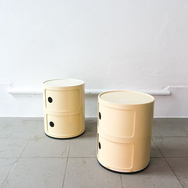 Pair of vintage Bedside Tables by Marinha Grande, Portugal 1970s