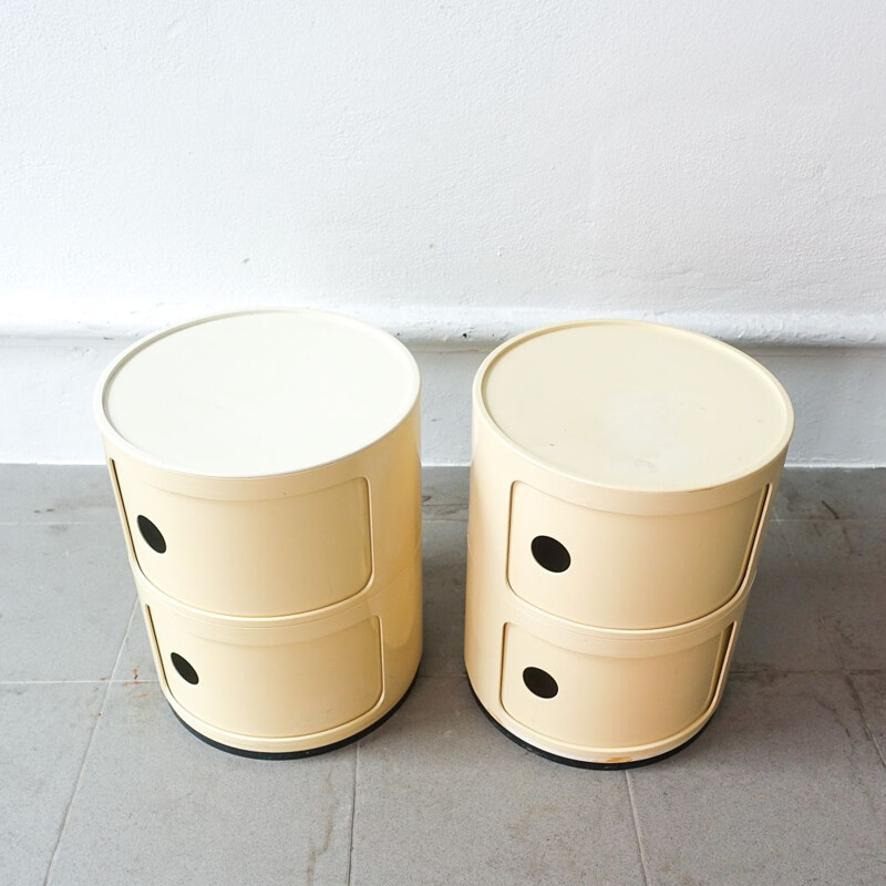 Pair of vintage Bedside Tables by Marinha Grande, Portugal 1970s