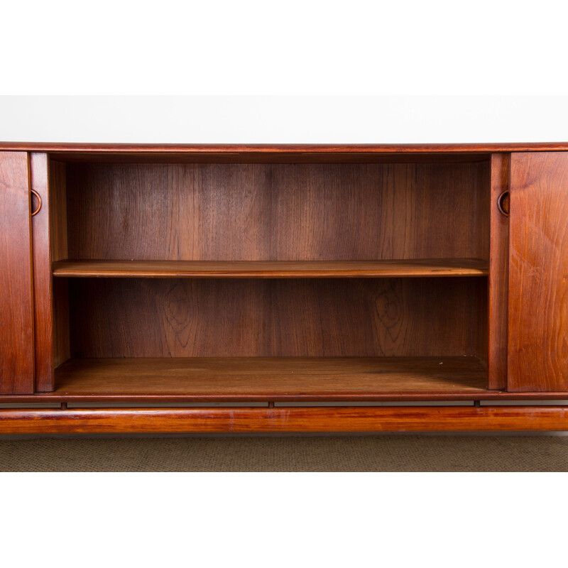 Vintage teak sideboard by Arne Hovmand-Olsen for Mogens Kold, Danish 1960s