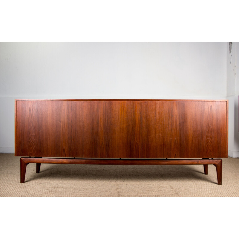 Vintage teak sideboard by Arne Hovmand-Olsen for Mogens Kold, Danish 1960s