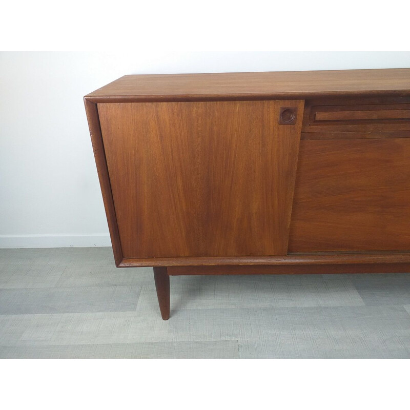 Vintage teak sideboard by Edvard Valentinsen, Scandinavian 1960s