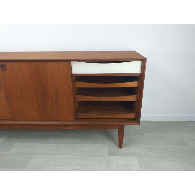 Vintage teak sideboard by Edvard Valentinsen, Scandinavian 1960s