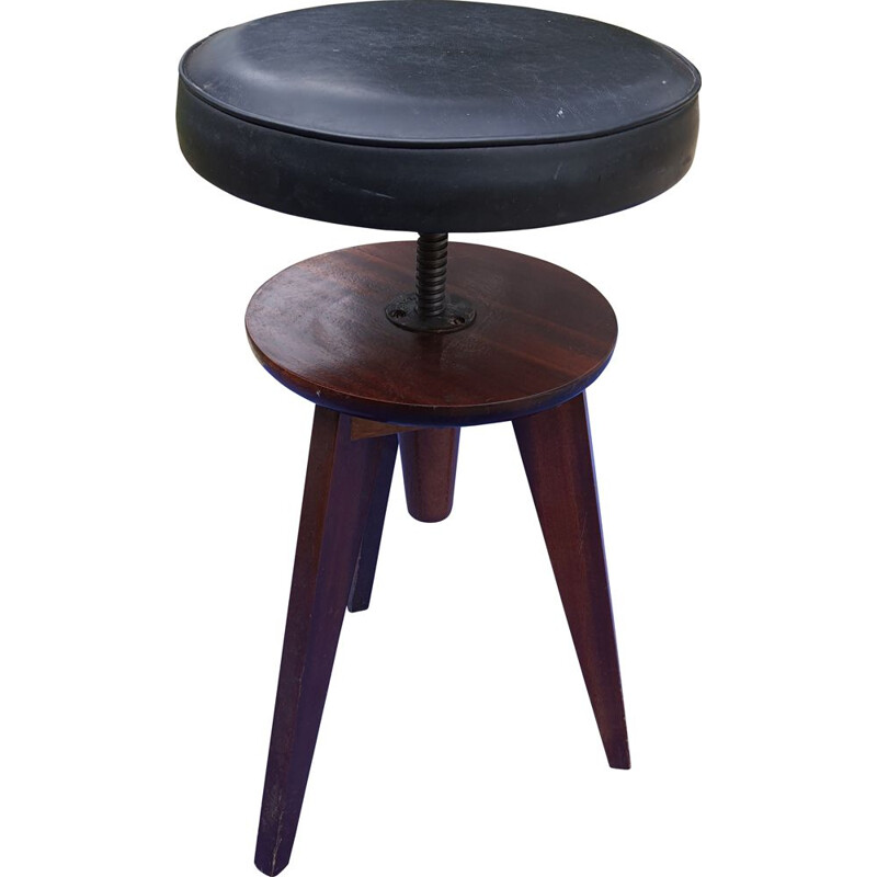 Vintage Adjustable stool, Scandinavian