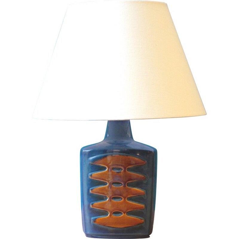 Large Danish Soholm Stentoj table lamp in ceramic, Einar JOHANSEN - 1960s