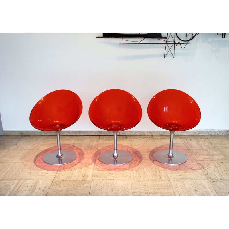 Set of 6 vintage Eros armchairs by Phillip Starck for Kartel 1999s