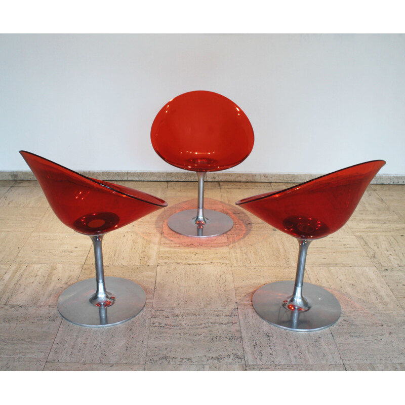 Set of 6 vintage Eros armchairs by Phillip Starck for Kartel 1999s