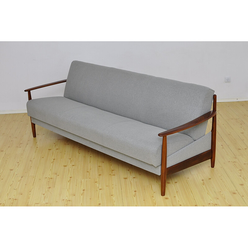 Vintage teak Sofa Bed, Danish 1960s