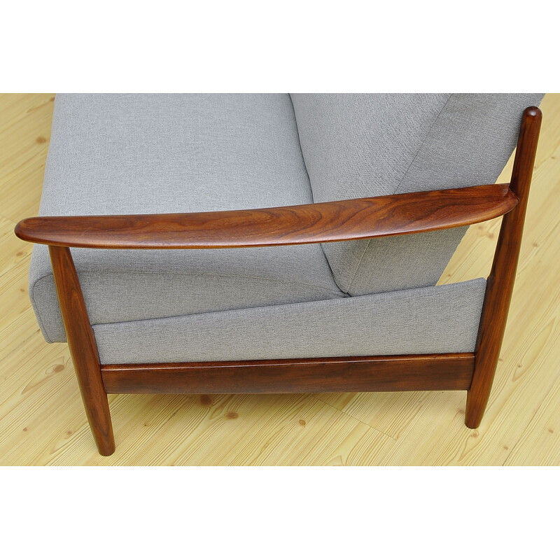 Vintage teak Sofa Bed, Danish 1960s