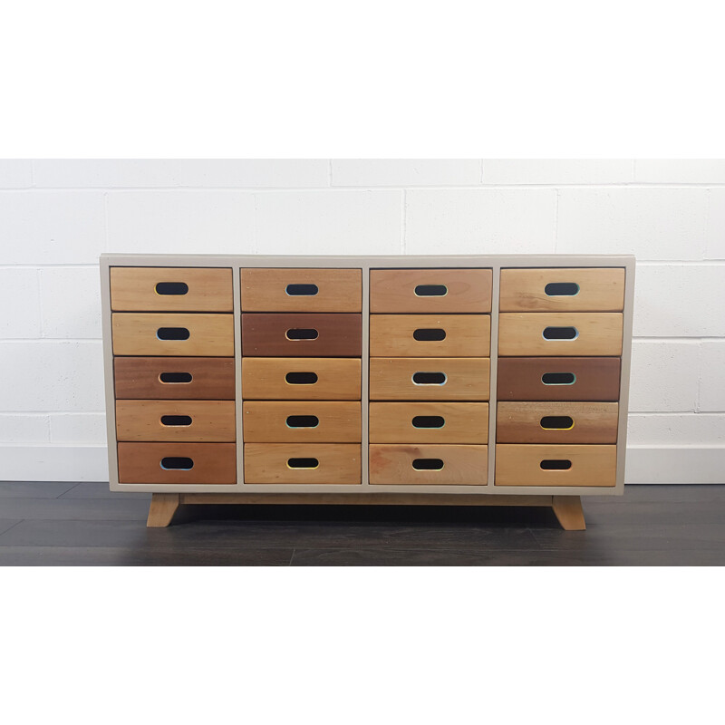 Vintage James Leonard chest of drawers for Esavian Esa 1970s