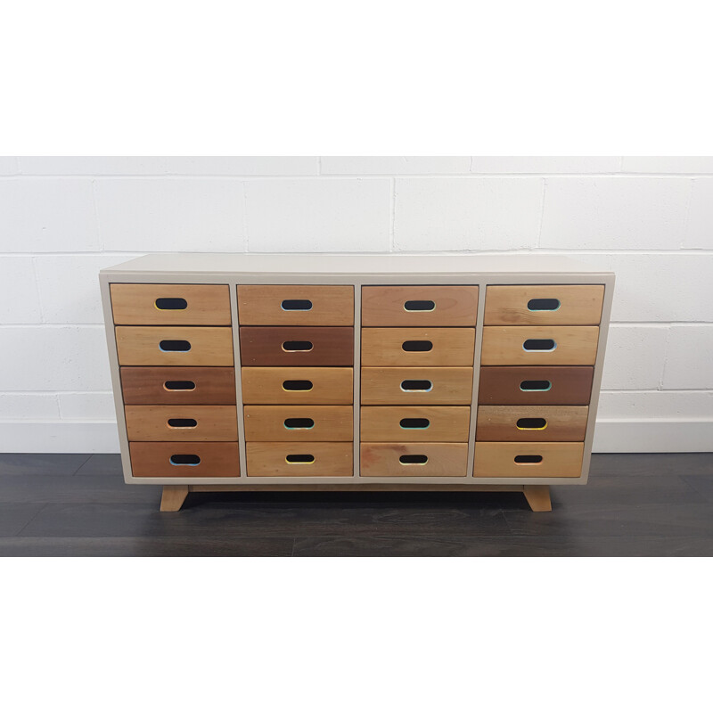 Vintage James Leonard chest of drawers for Esavian Esa 1970s