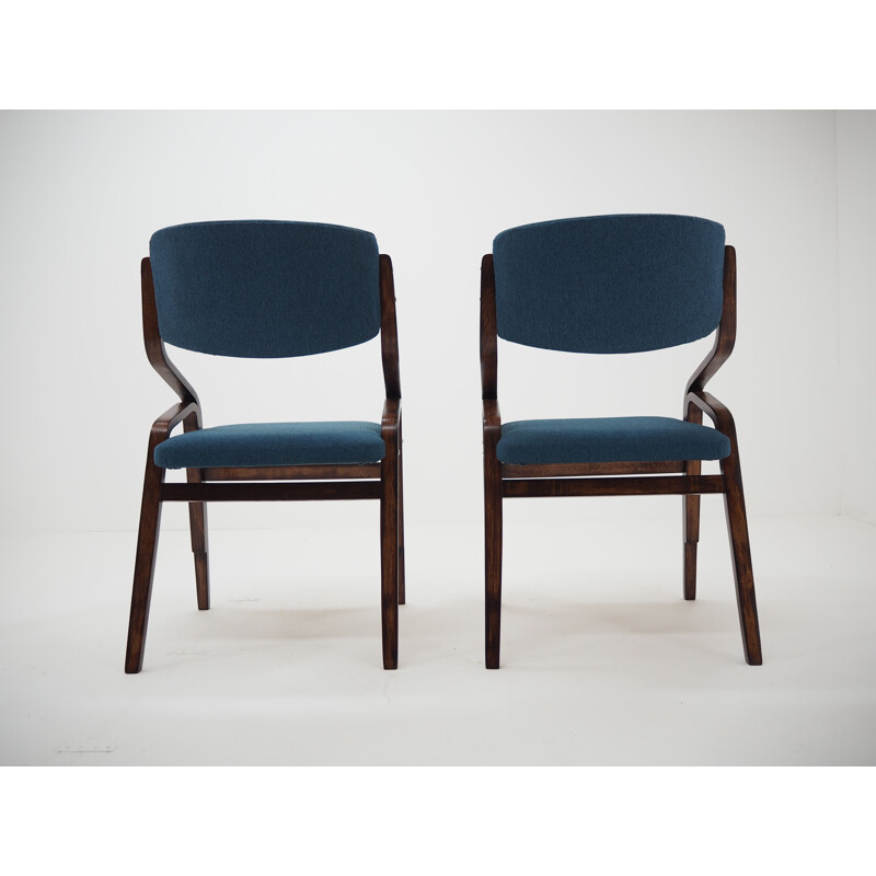 Vintage Bentwood Chairs by Ludvík Volák Holešov, Czechoslovakia 1970s