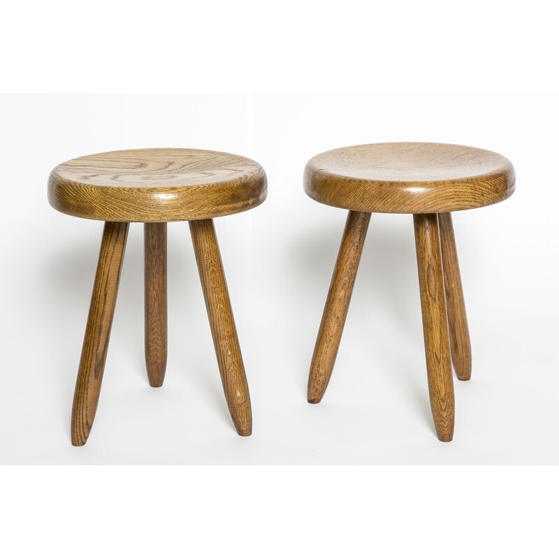 Vintage Charlotte Perriand stool by Steph Simon