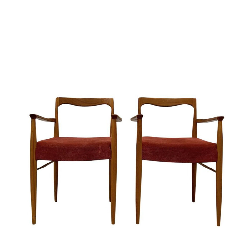 Paire de chaises vintage par Karel Vycital 1960