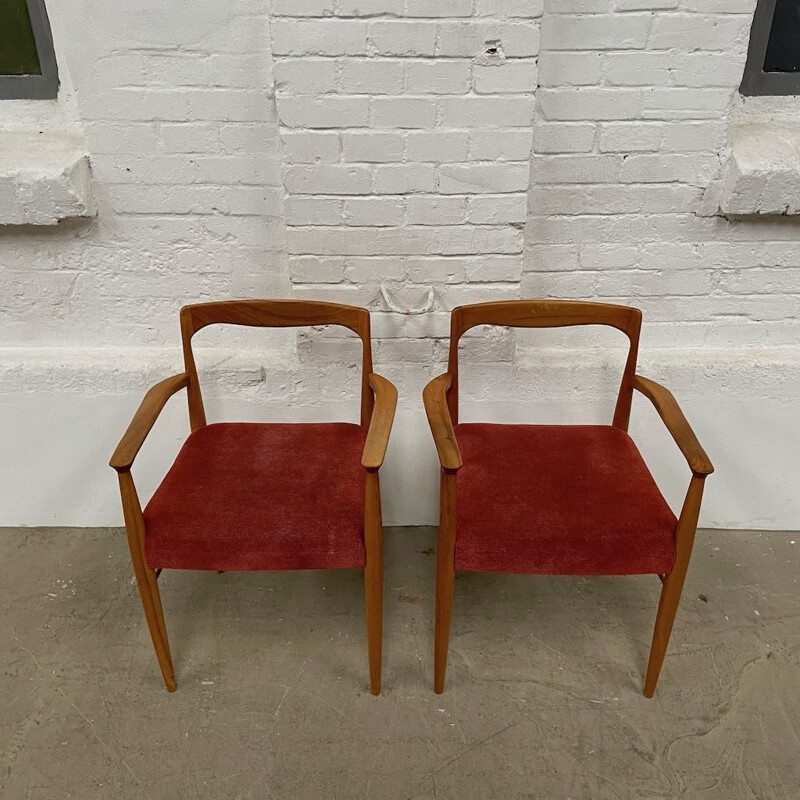 Paire de chaises vintage par Karel Vycital 1960