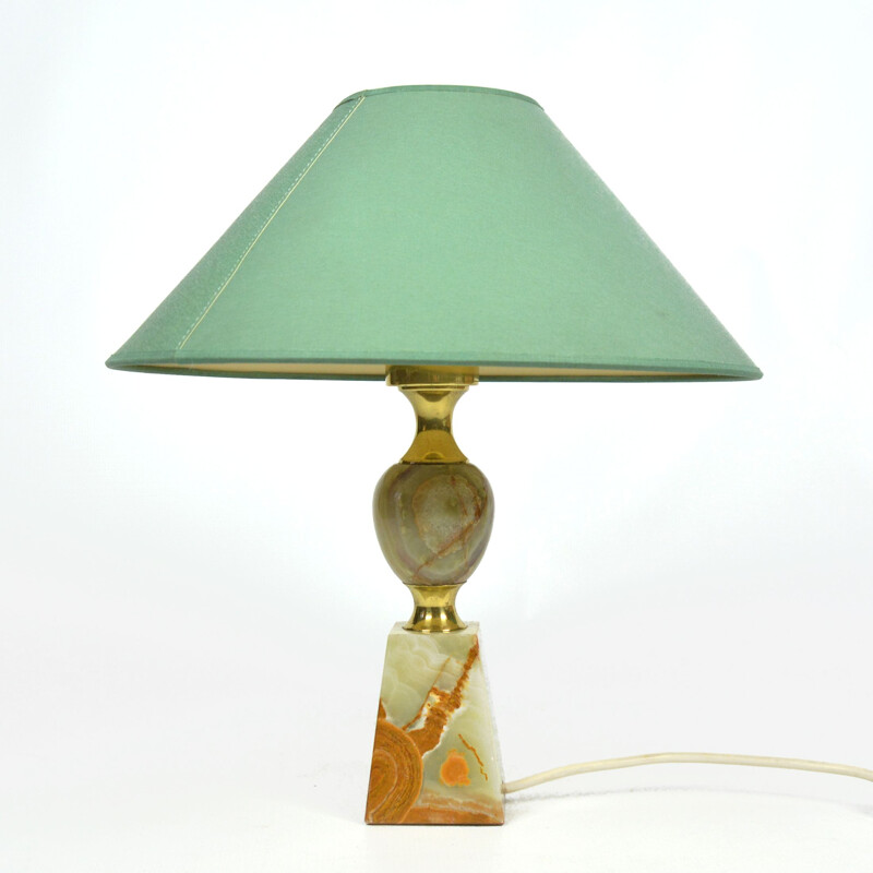 Vintage Alabaster table lamp, Italy 1950s