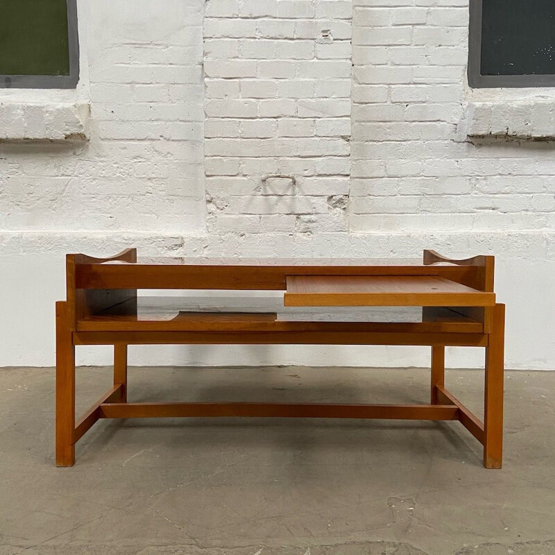 Table basse vintage pliante, République Tchèque 1960