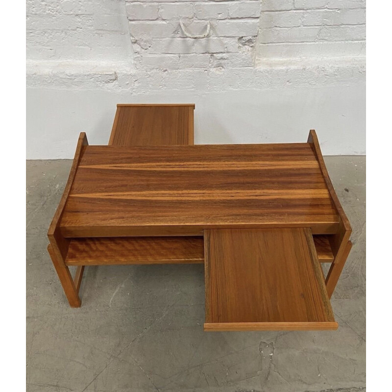 Vintage Folding coffee table, Czech republic 1960s