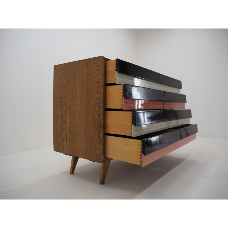 Vintage Jiri Jiroutek Chest of Drawers, Czechoslovakia 1960s