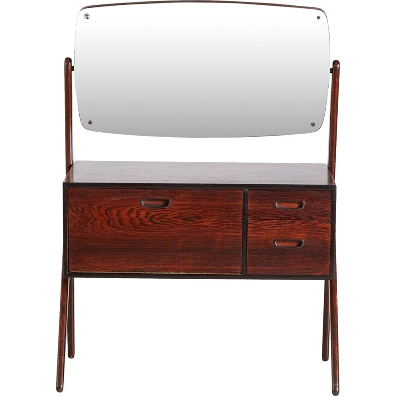 Vintage Rosewood Dressing Table, Danish 1960s