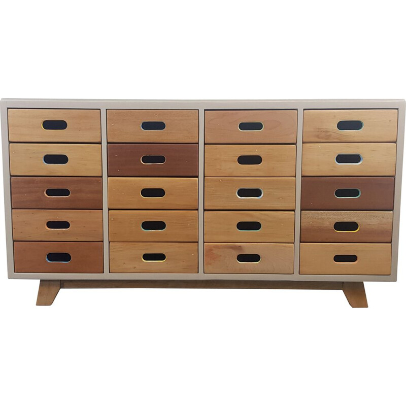 Vintage James Leonard chest of drawers for Esavian Esa 1970s